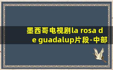 墨西哥电视剧la rosa de guadalup片段-中部